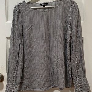 EXPRESS STRIPED BLOUSE